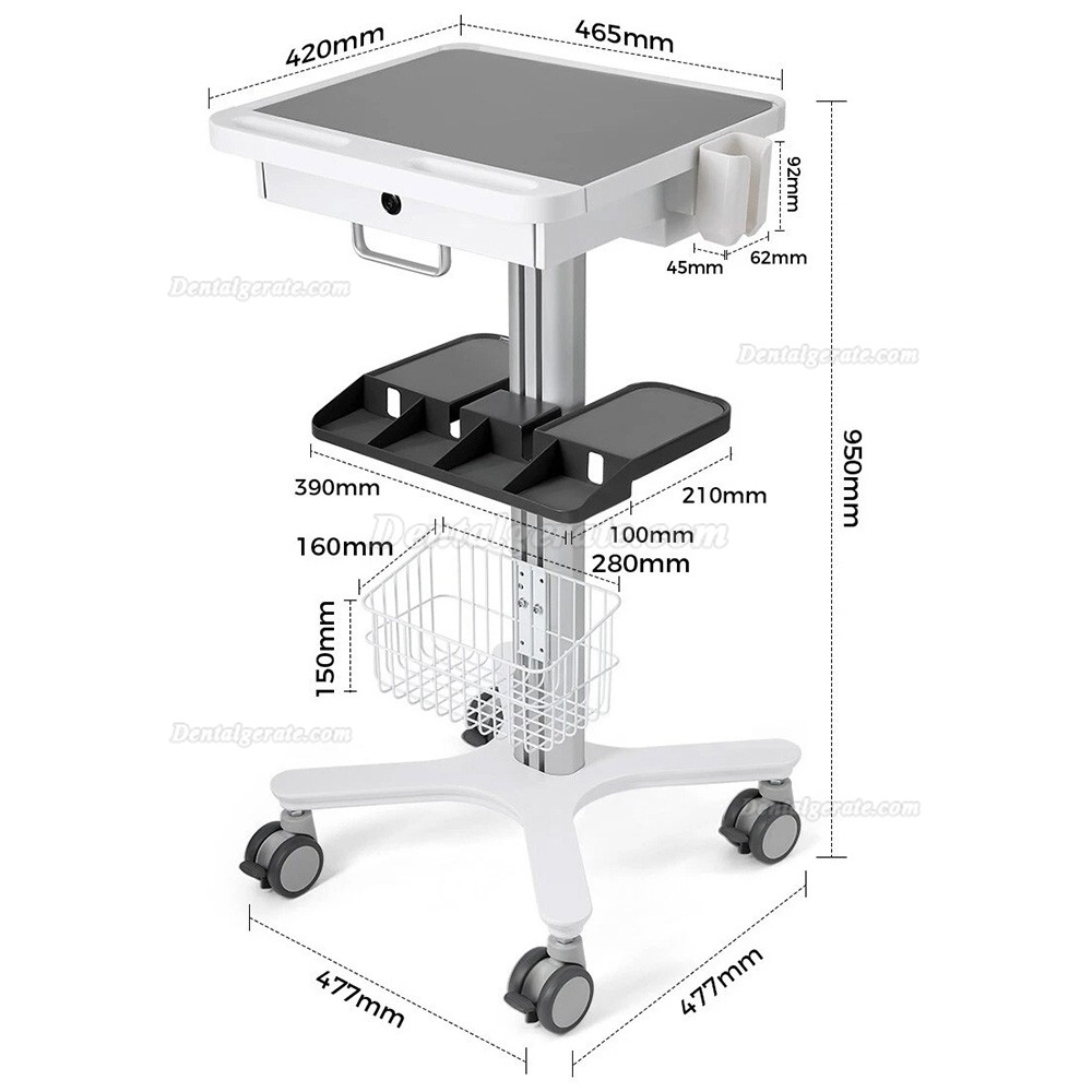 Likaymo RC-1 behandlungswagen dental, instrumentenwagen zahnarzt